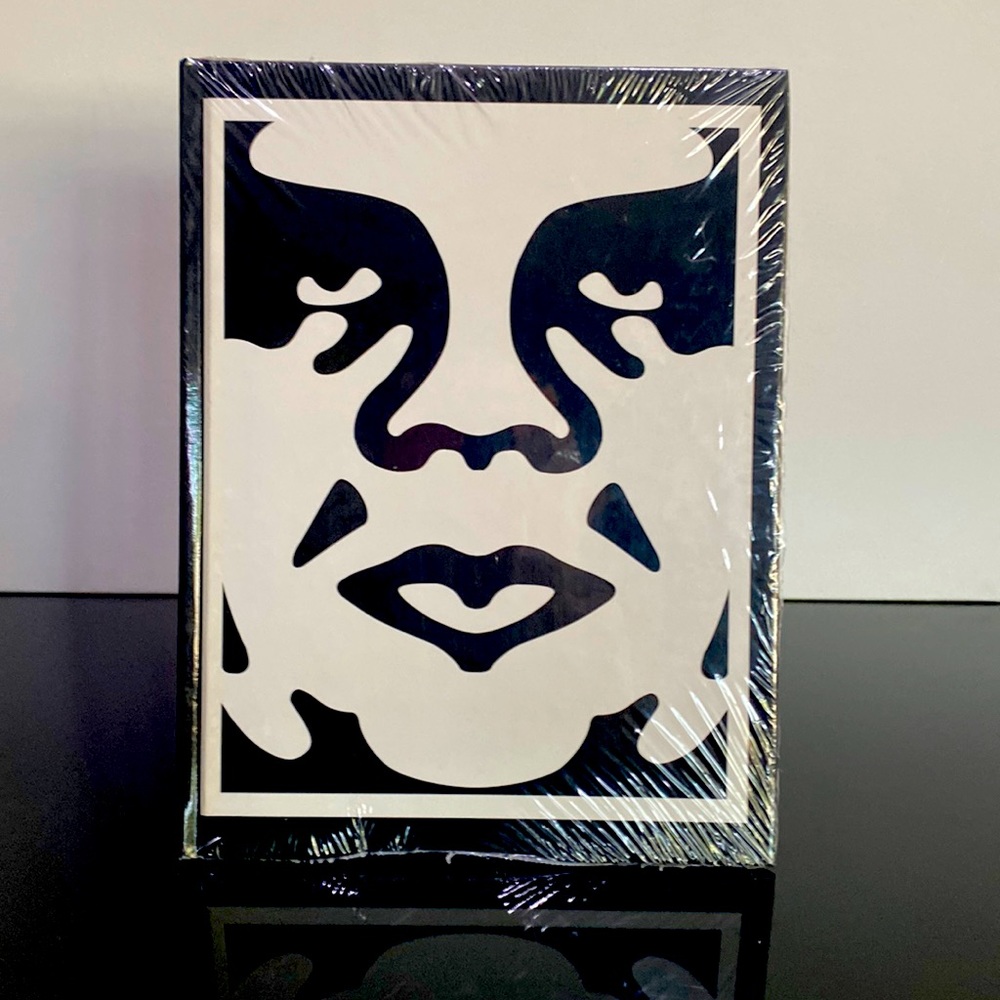 “OBEY GIANT', 2003. PUBLISHED ON OCCASION OF PARIS EXHIBITION. VERY RARE